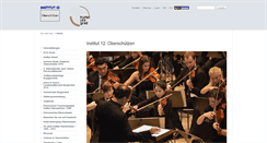 Desktop Screenshot of institut-oberschuetzen.kug.ac.at