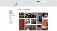 Desktop Screenshot of ethnomusikologie.kug.ac.at